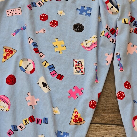 Women's Long Sleeve Tee and Jogger Pajama Set, Size: 2X 18W-20W - Picture 3 of 14